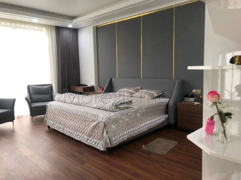 Hình ảnh sản phẩm công trình thi công phòng ngủ thực tế tại nhà lô phố phường sở dầu hải phòng Công ty thi công nội thất uy tín tại hà nội