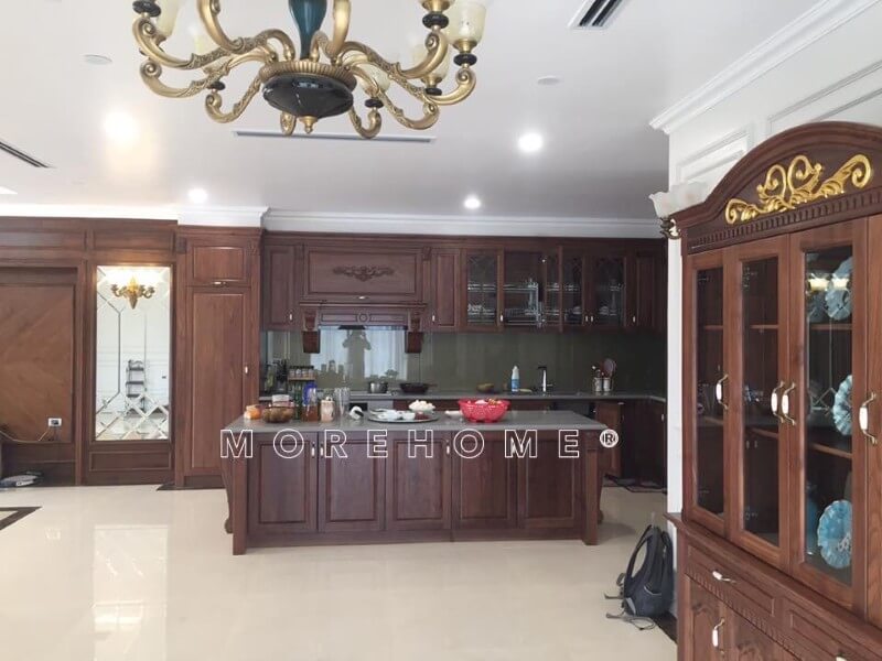 Thi công nội thất biệt thự Ecopark gỗ tự nhiên phong cách tân cổ điển sang trọng tại Hưng Yên Công ty thi công nội thất uy tín tại hà nội