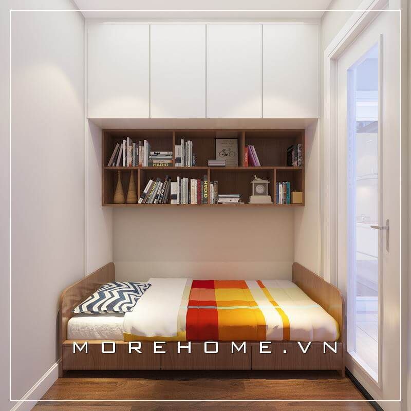 # 14 hình ảnh giường ngủ gỗ có ngăn đẹp, sang trọng cho Thiết kế chung cư